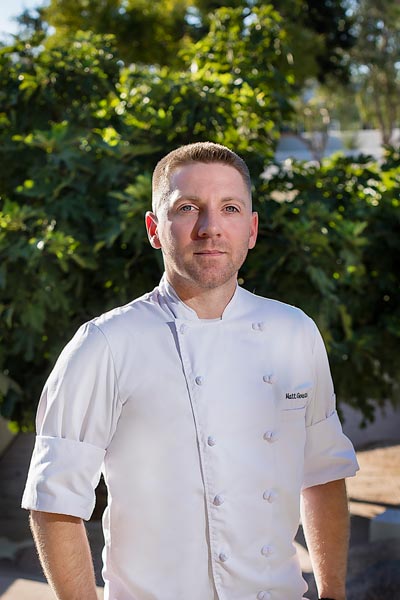 Chef Matthew Goretcki
