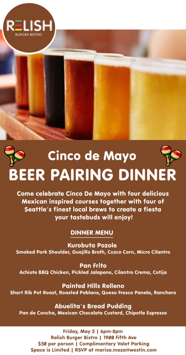 Relish-Burger-Bistro-Seattle-Cinco-de-Mayo-Beer-Dinner
